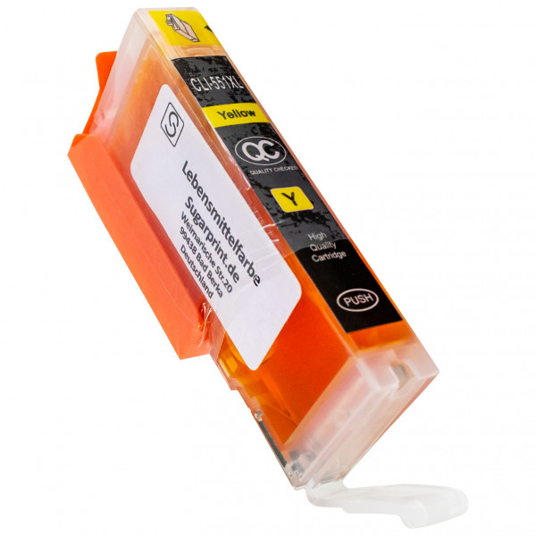 YELLOW Lebensmittelpatrone CLI-551Y XL