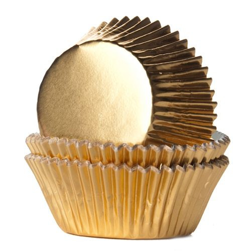 Baking Cups - Gold 24 Stk