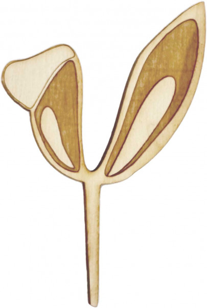 CakeTopper - Hasenohren 3er Set