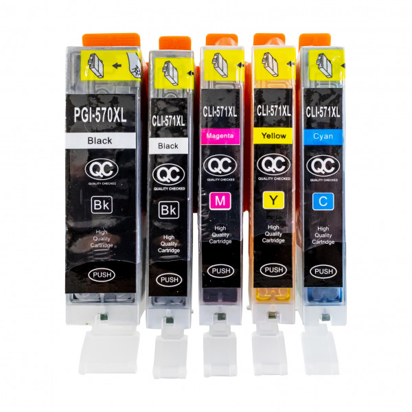 Lebensmittelpatronen Set CLI-571-CMYK / PGI-570B