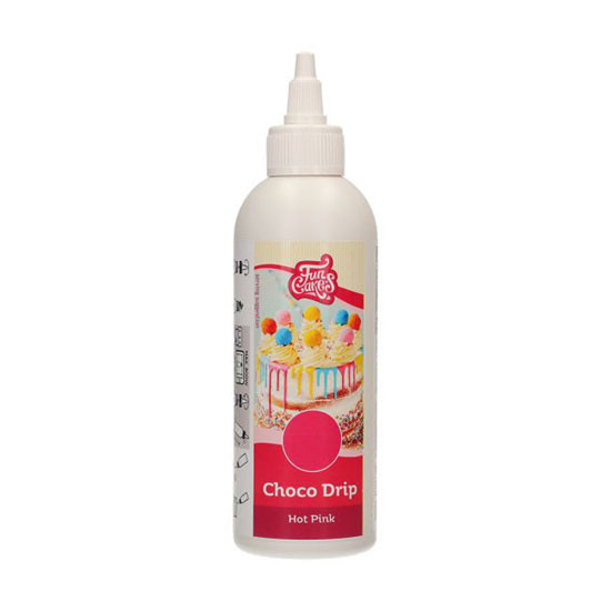FunCakes Schoko Drip - Hot Pink - 180g
