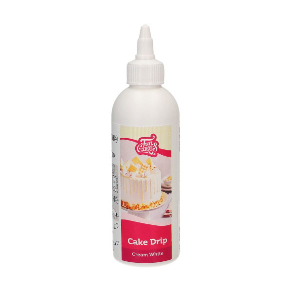 FunCakes Cake Drip - Creamy White - 180g